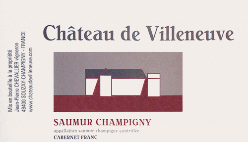 Saumur-Champigny  Château de Villeneuve 2020