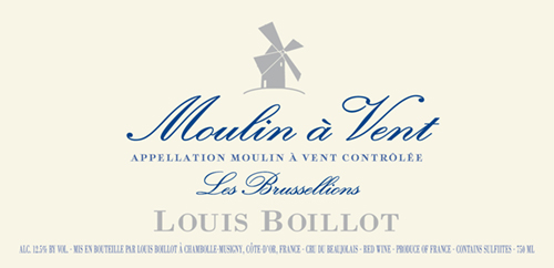 Moulin-à-Vent Les Brussellions Domaine Louis Boillot 2018