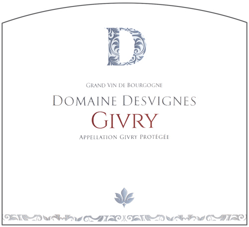 Givry  Domaine Desvignes 2018