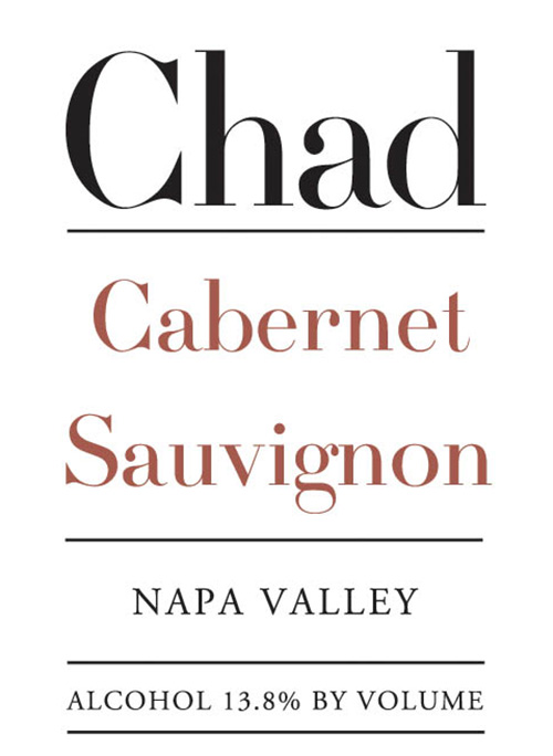Napa Valley Cabernet Sauvignon Chad Wine Company 2019