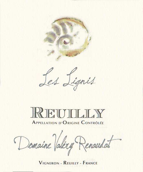 Reuilly Blanc Les Lignis Domaine Valéry Renaudat 2020