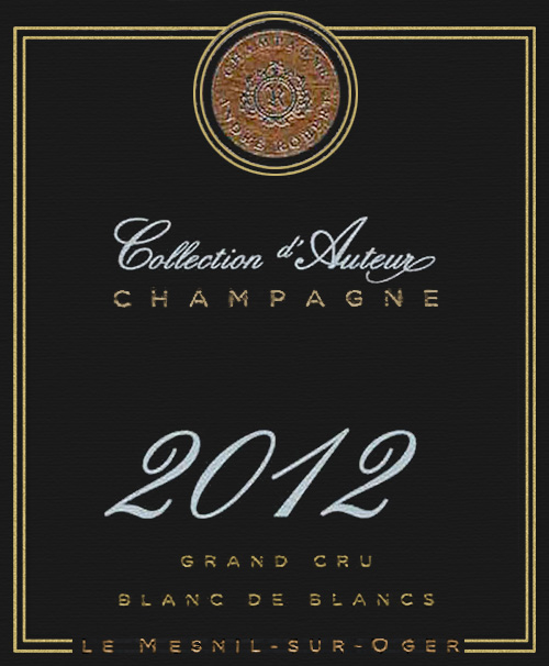 Champagne Collection d’Auteur André Robert 2012