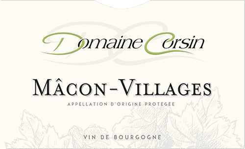 Mâcon-Villages  Domaine Corsin 2020