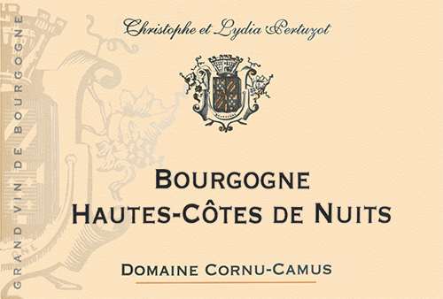 Bourgogne Hautes Côtes de Nuits  Domaine Cornu-Camus 2020