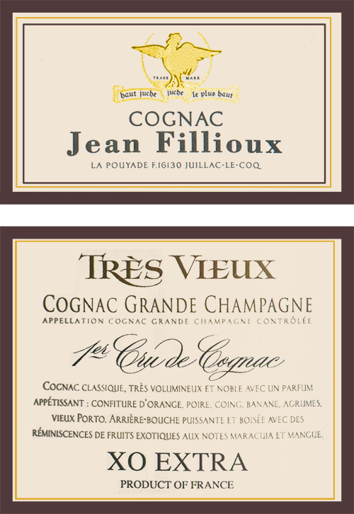 Cognac Tres Vieux Jean Fillioux