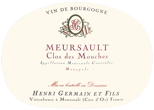 Meursault Clos des Mouches Rouge Domaine Henri Germain 2019