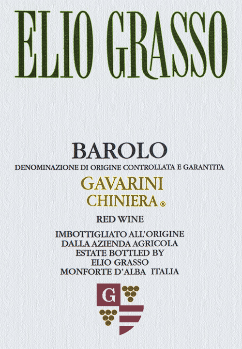 Barolo Gavarini Chiniera Elio Grasso 2018